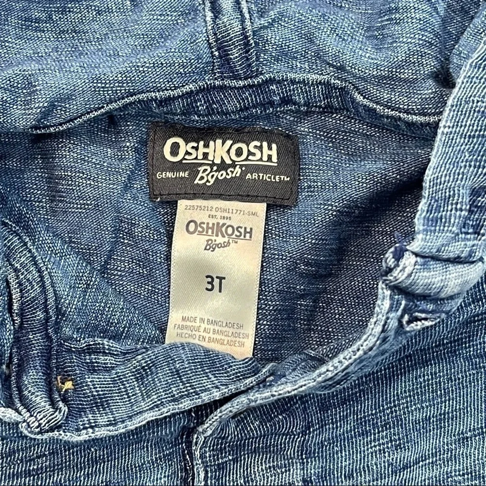 Oshkosh Hooded Henley size 3T